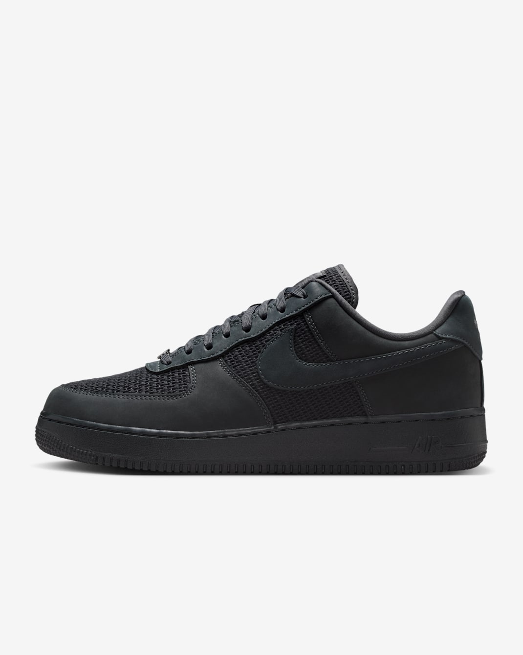 Nike AIR FORCE 1 07 LOW LV8 SUMMER - ANTHRACITE/ANTHRACITE-OFF NOIR