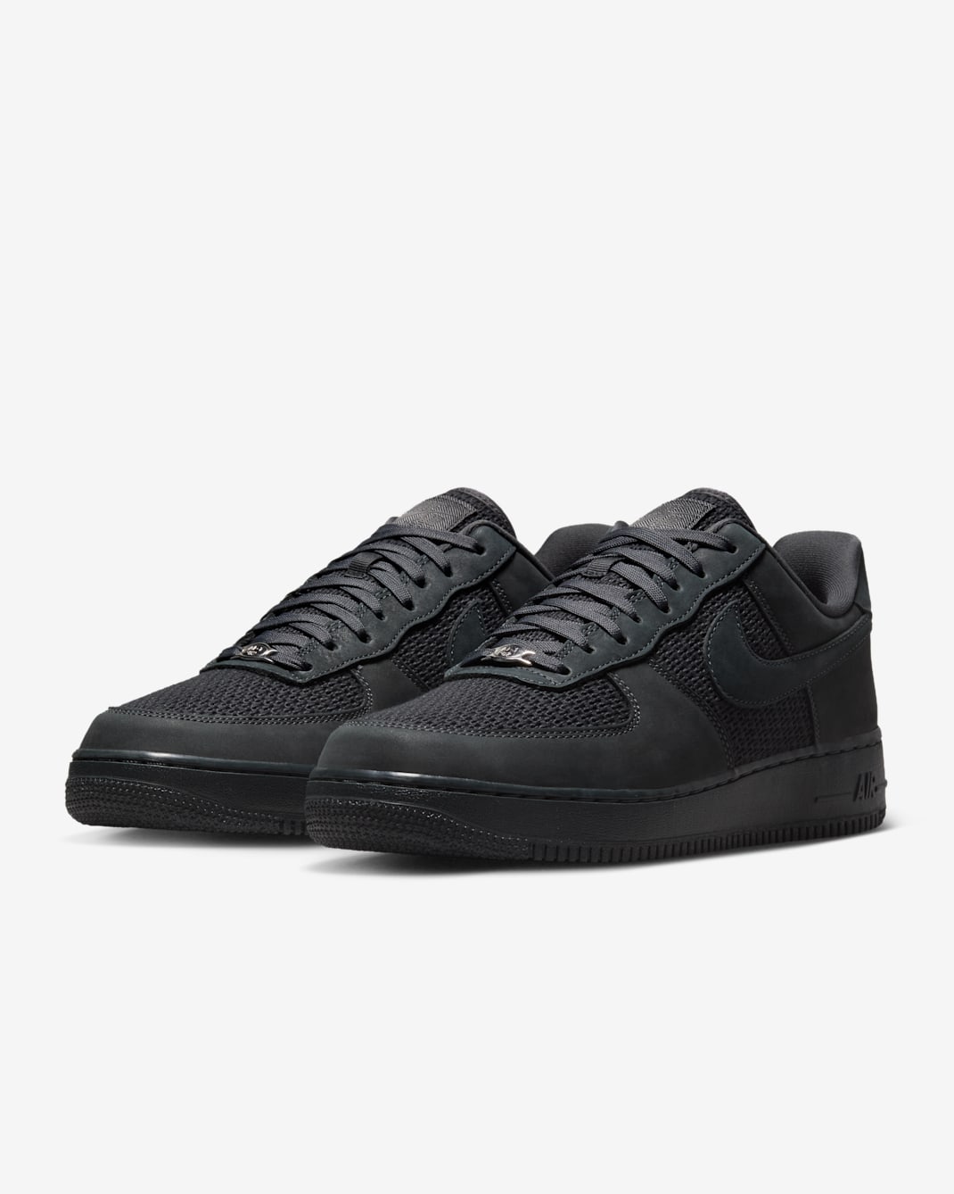 Nike AIR FORCE 1 07 LOW LV8 SUMMER - ANTHRACITE/ANTHRACITE-OFF NOIR