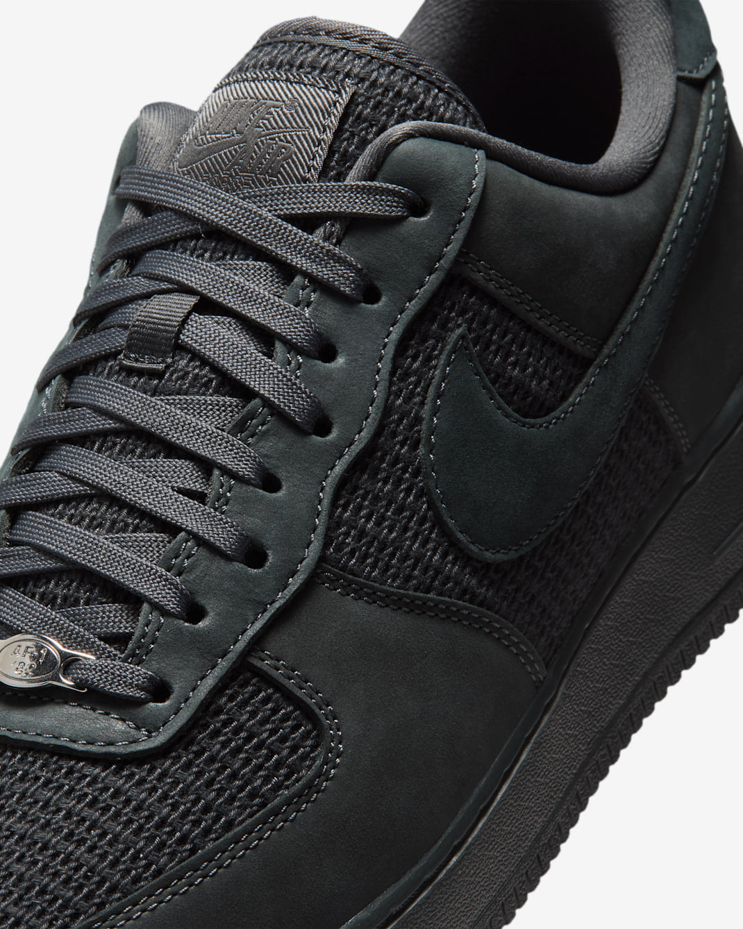 Nike AIR FORCE 1 07 LOW LV8 SUMMER - ANTHRACITE/ANTHRACITE-OFF NOIR
