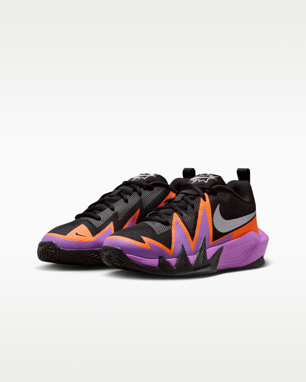 Nike NIKE S.T. DYNAMITE GS - BLACK/MTLC SILVER-BRT VIOLET-T