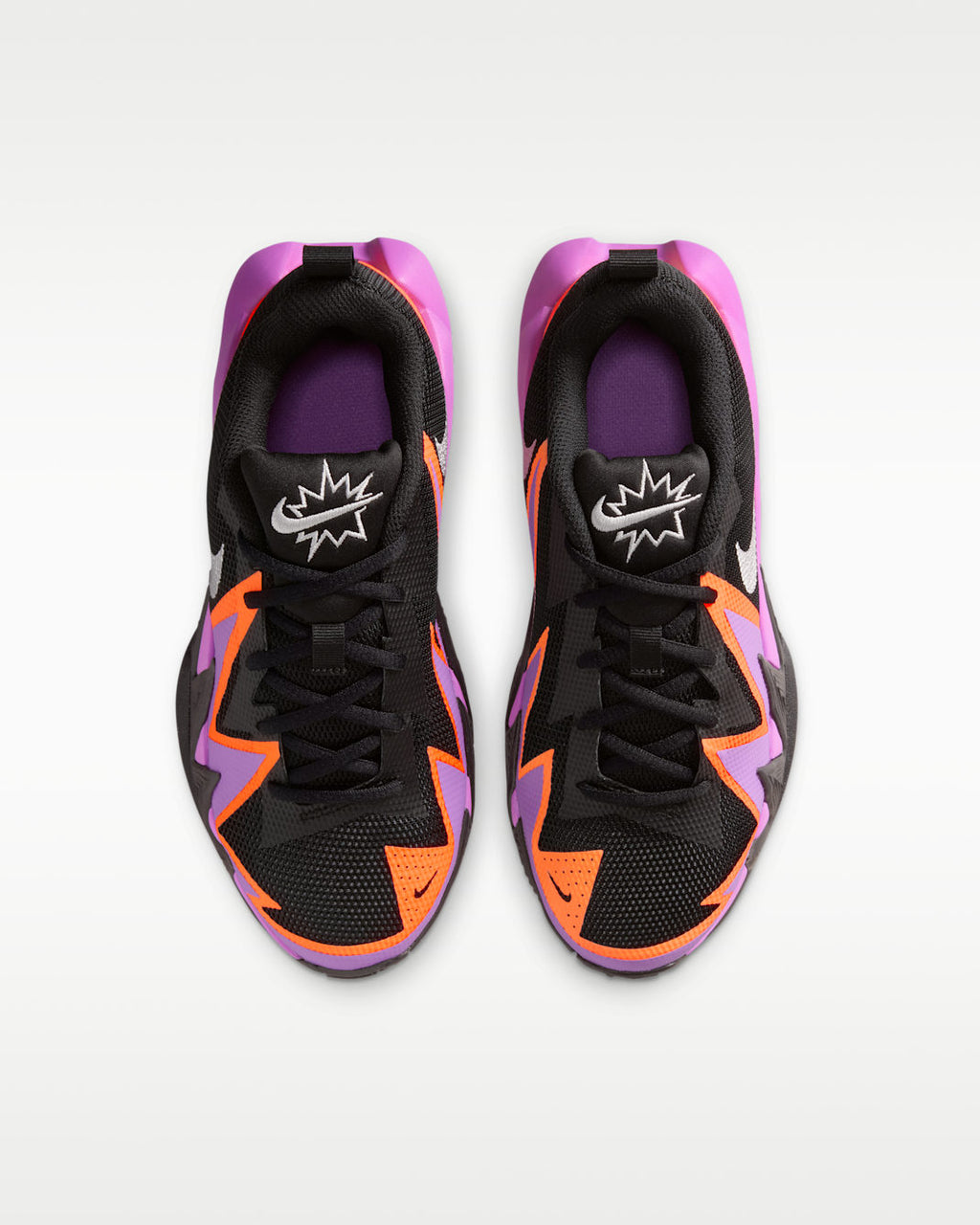 Nike NIKE S.T. DYNAMITE GS - BLACK/MTLC SILVER-BRT VIOLET-T