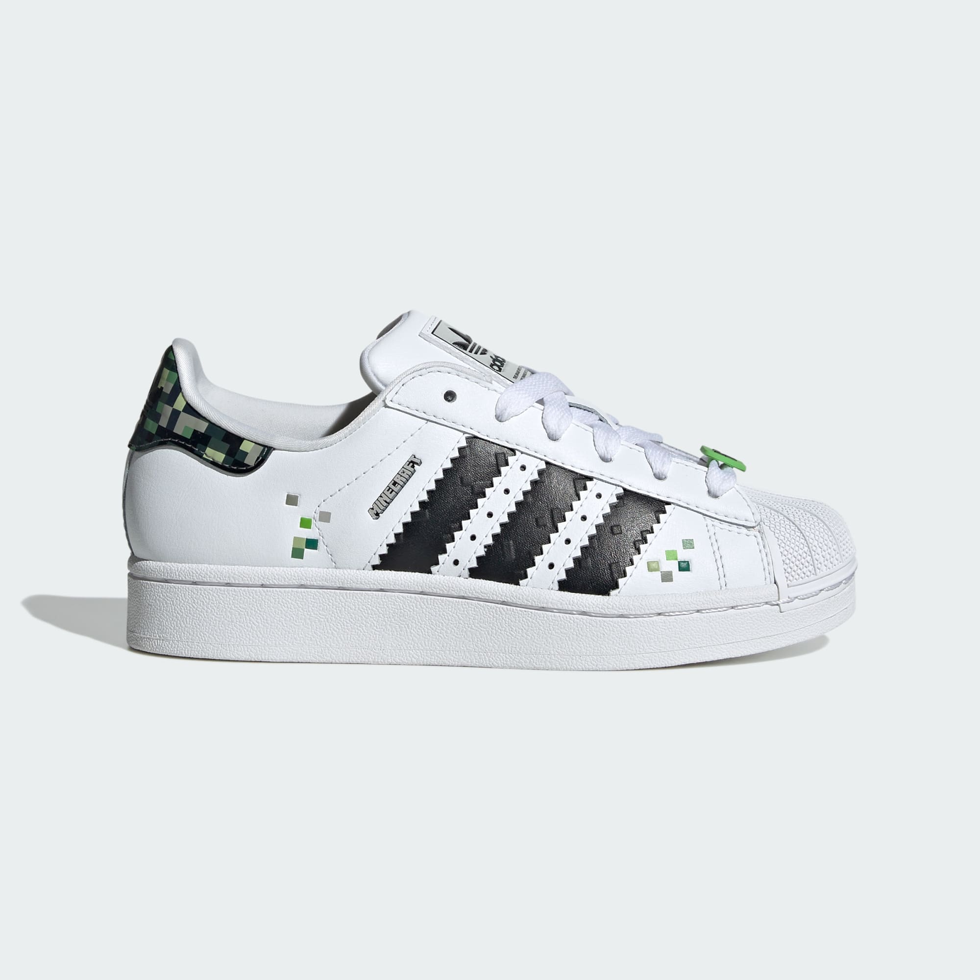 Adidas Superstar II x Minecraft Creeper