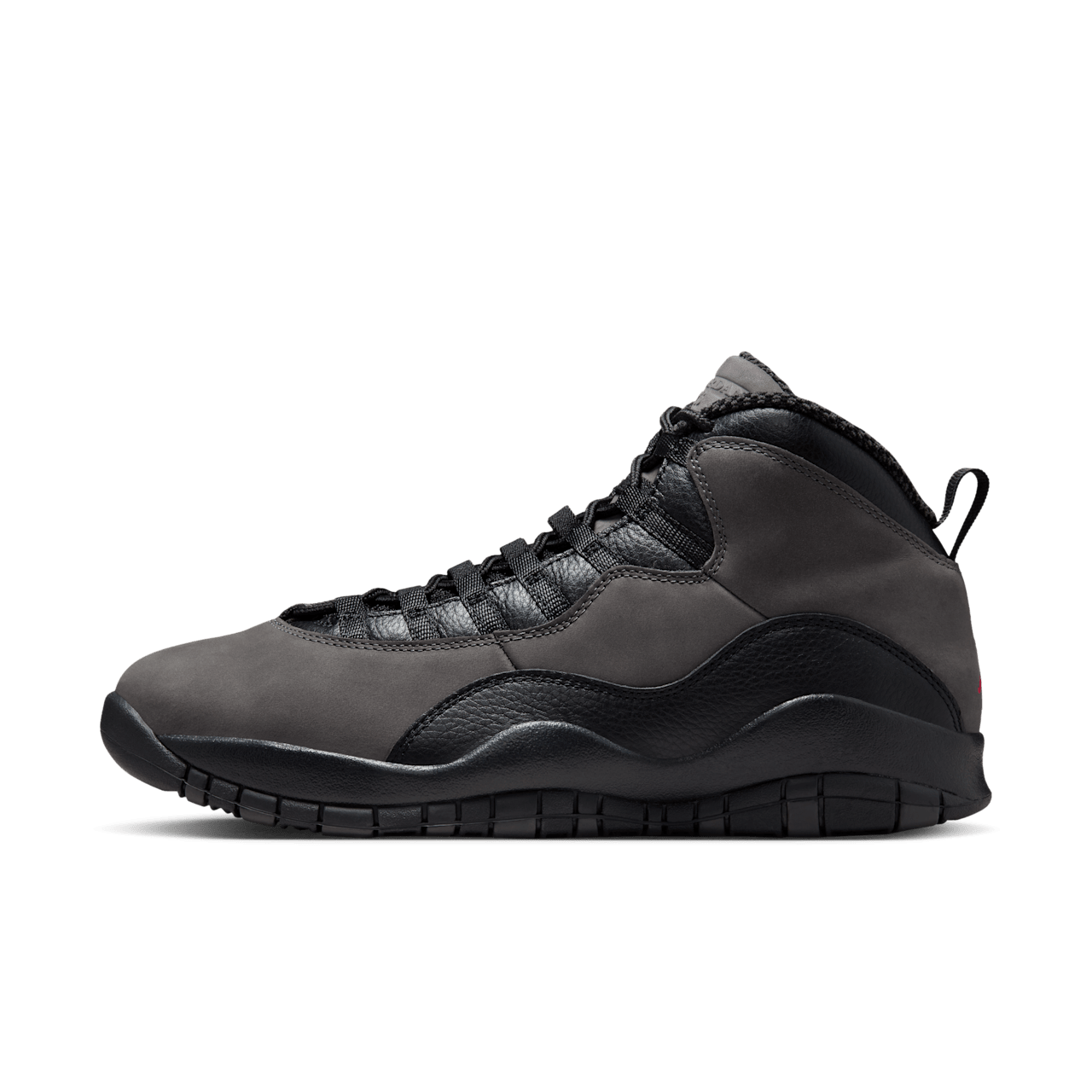 Air Jordan 10 Charred Grey and Black