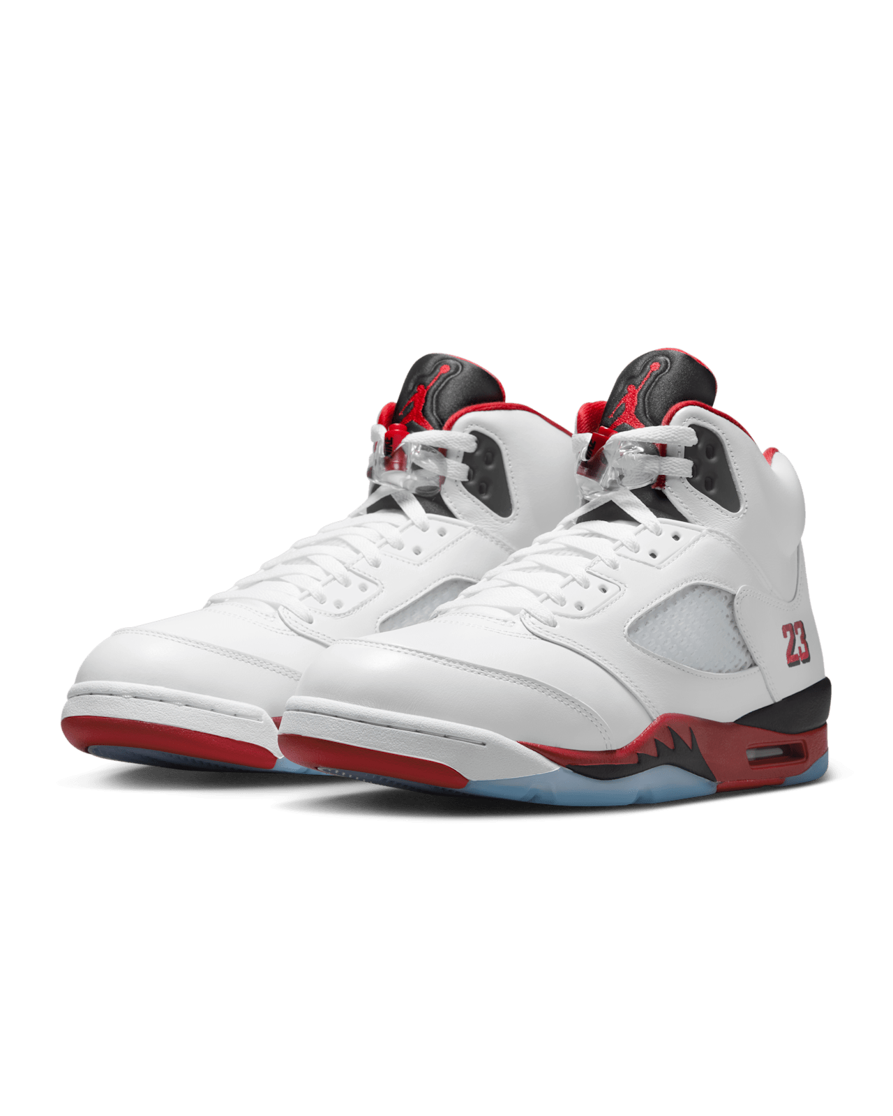 Air Jordan 5, Fire Red "Black Tongue"