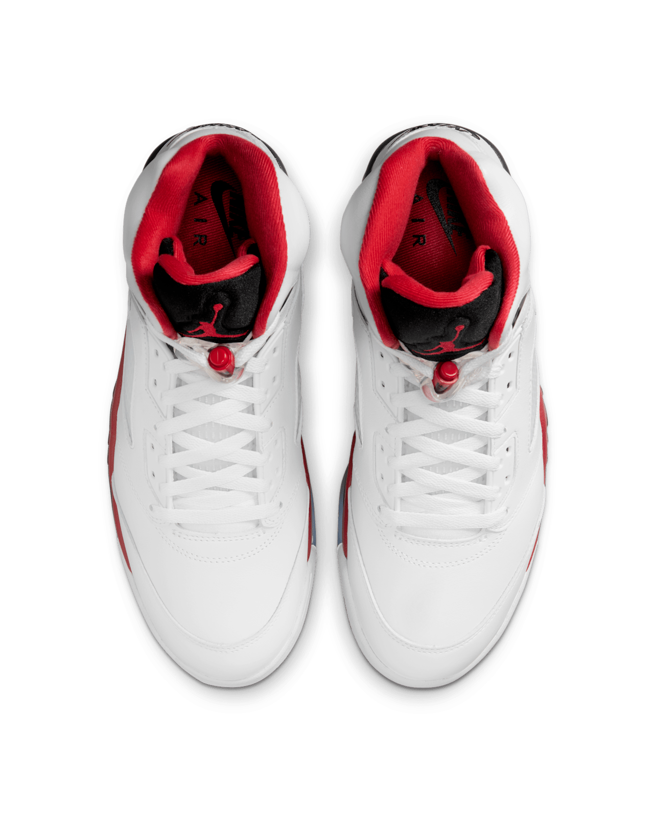 Air Jordan 5, Fire Red "Black Tongue"