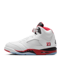 Air Jordan 5, Fire Red "Black Tongue"