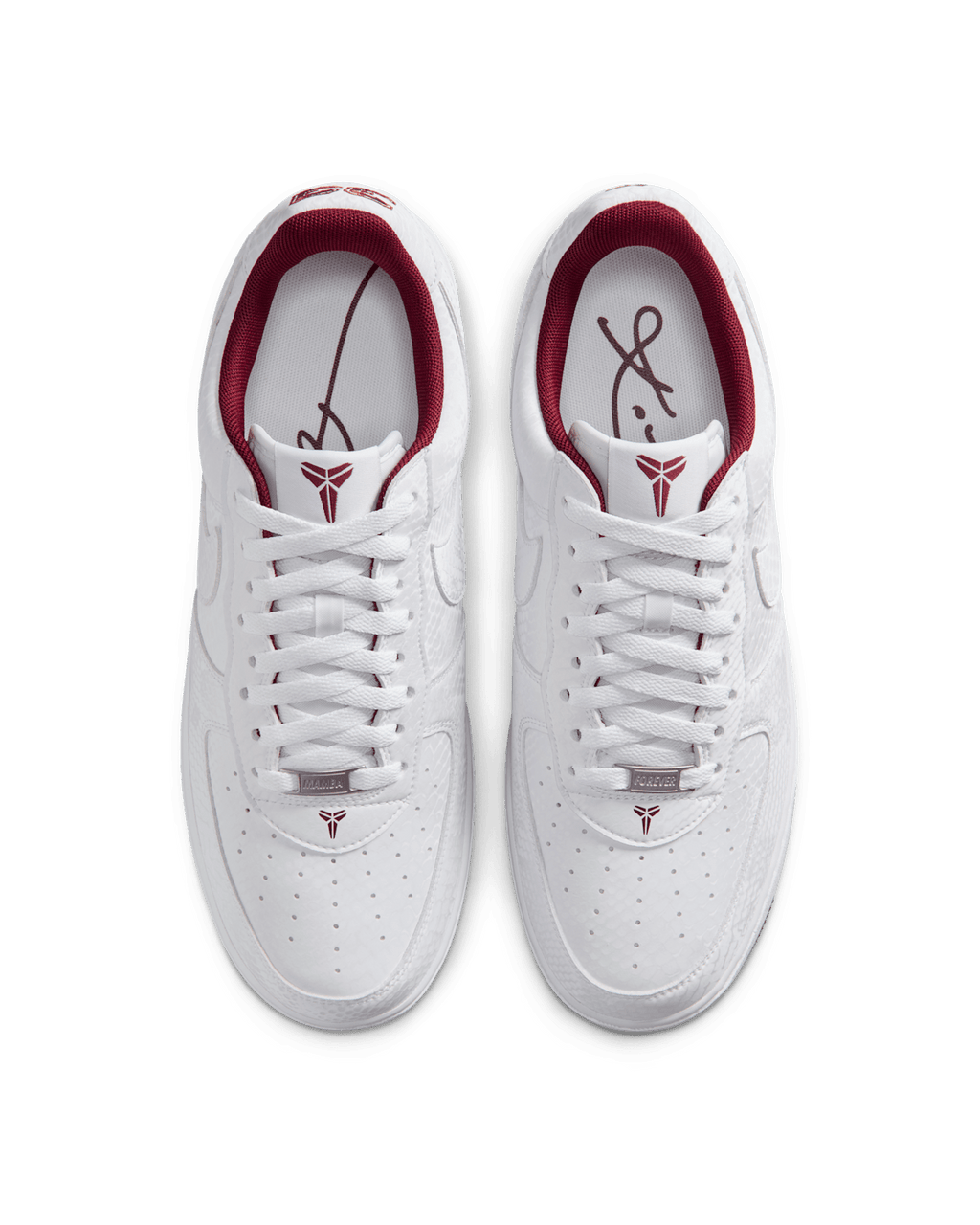 Kobe Air Force 1 Low 'Lower Merion High: Home' WHITE