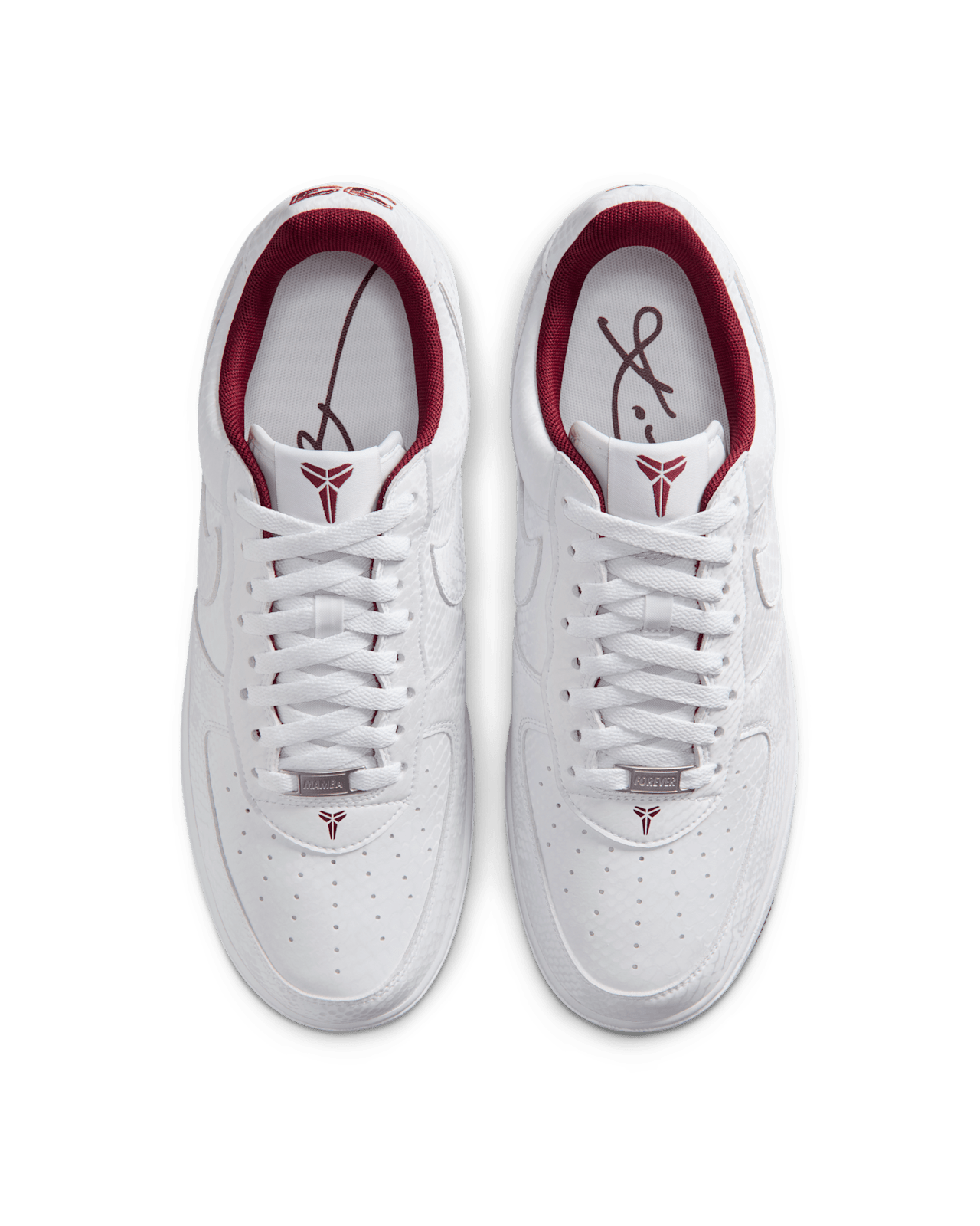 Kobe Air Force 1 Low 'Lower Merion High: Home' WHITE