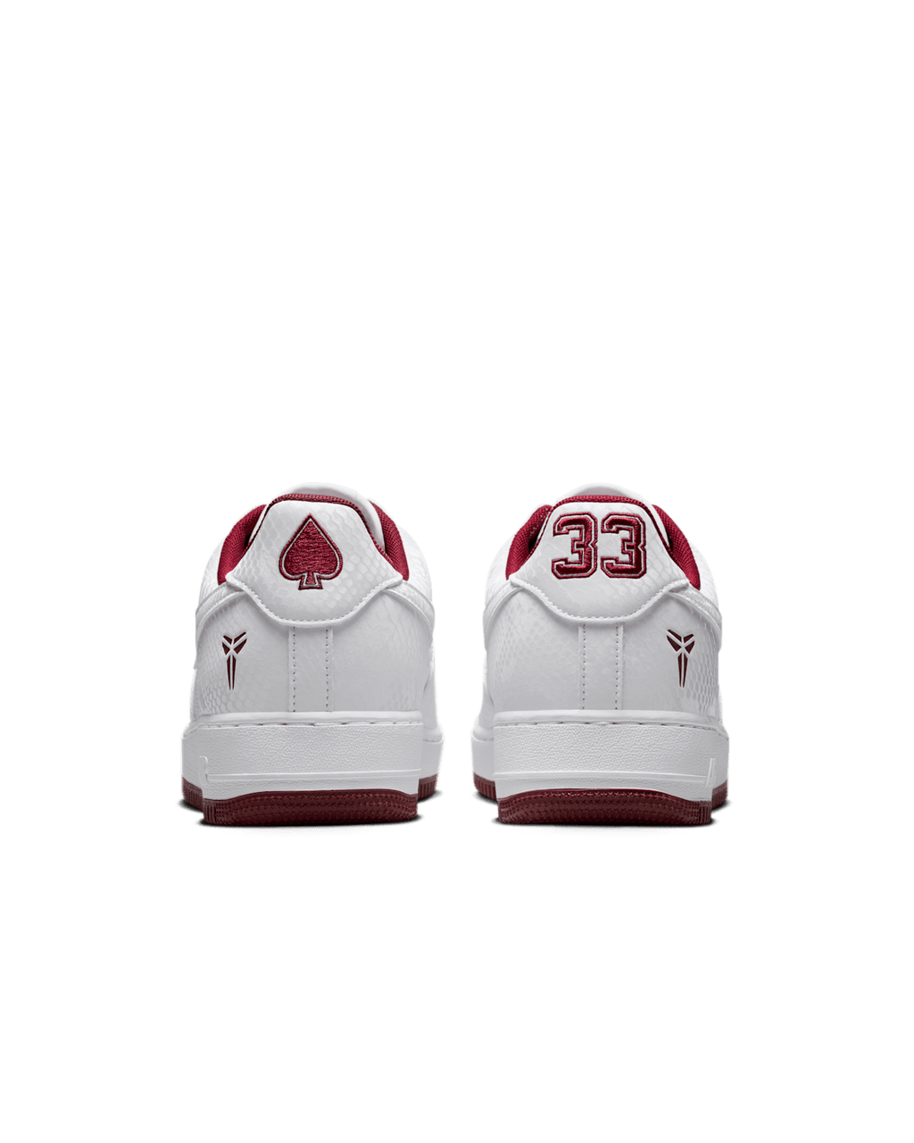 Kobe Air Force 1 Low 'Lower Merion High: Home' WHITE