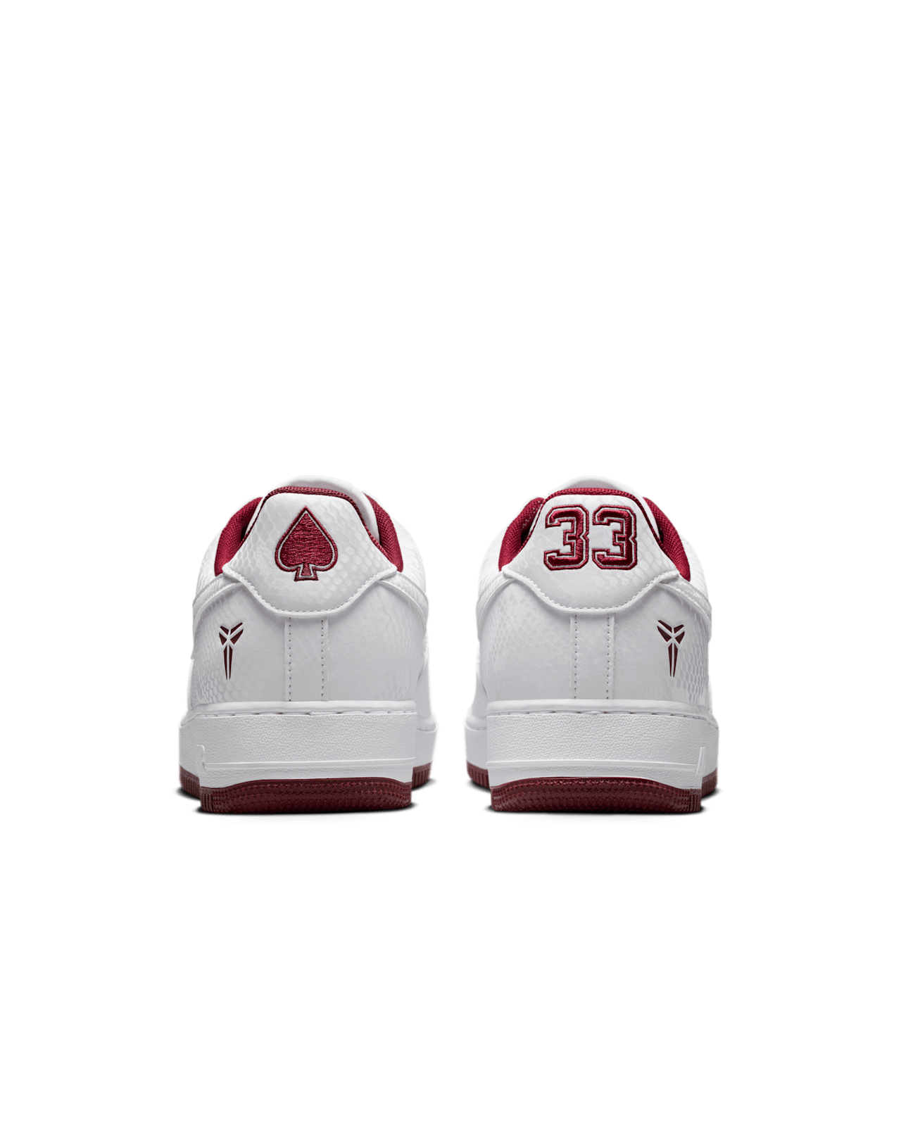 Kobe Air Force 1 Low 'Lower Merion High: Home' WHITE